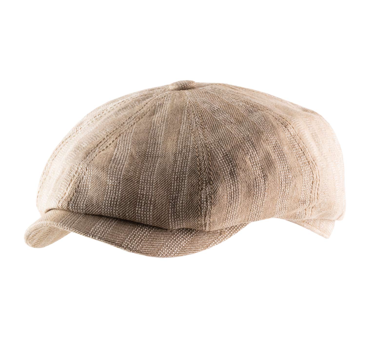 Casquette beret en lin