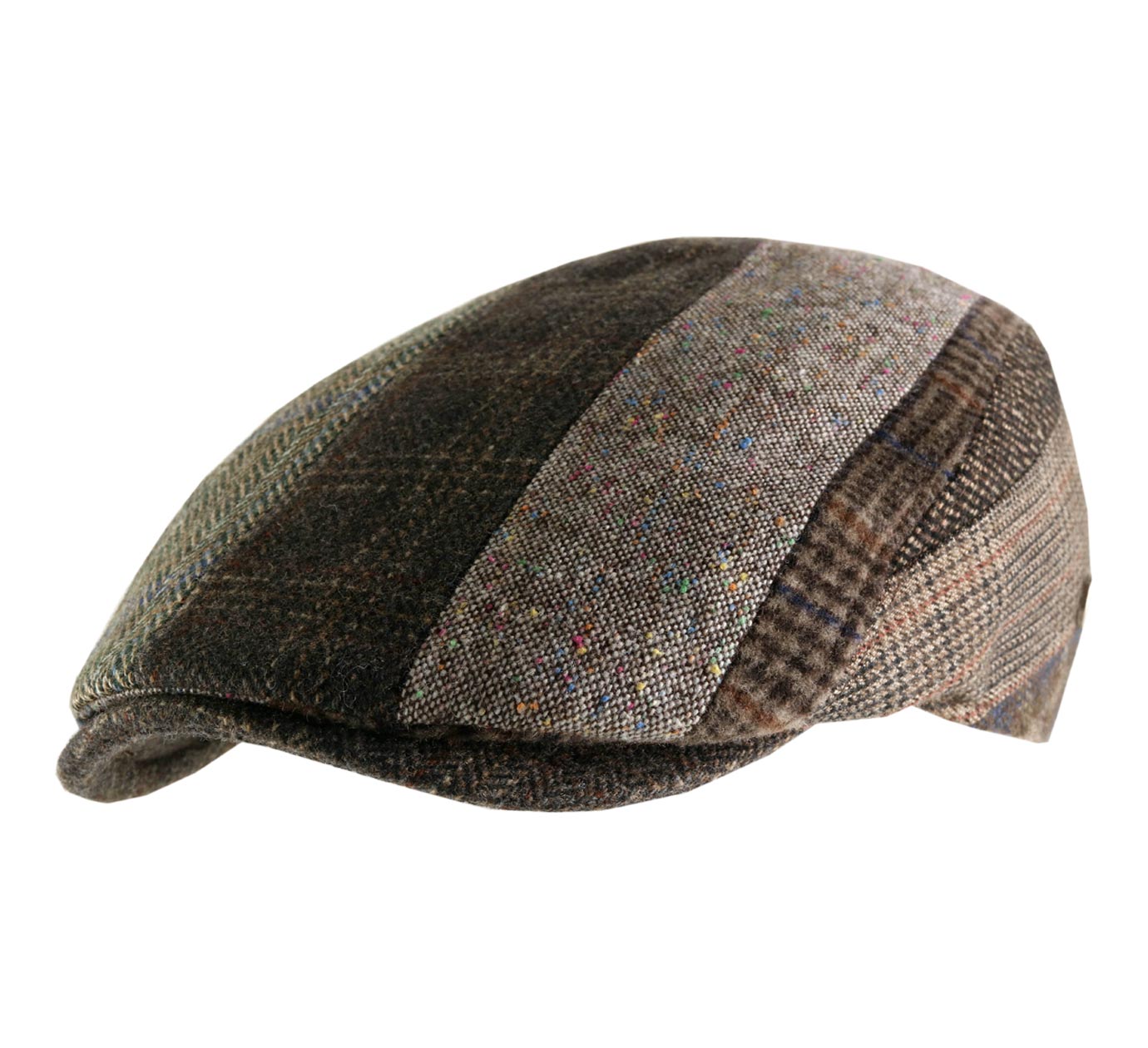 casquette béret patchwork