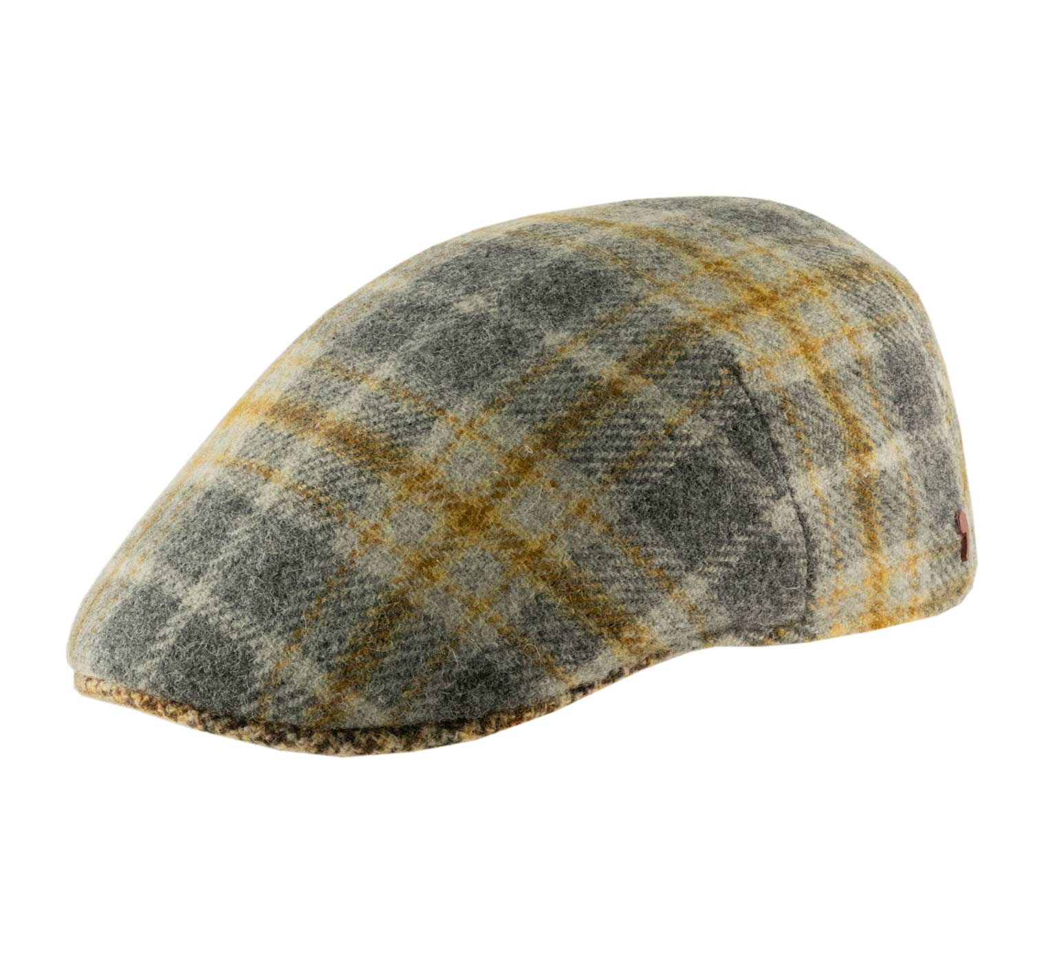 Casquette bombé en tartan