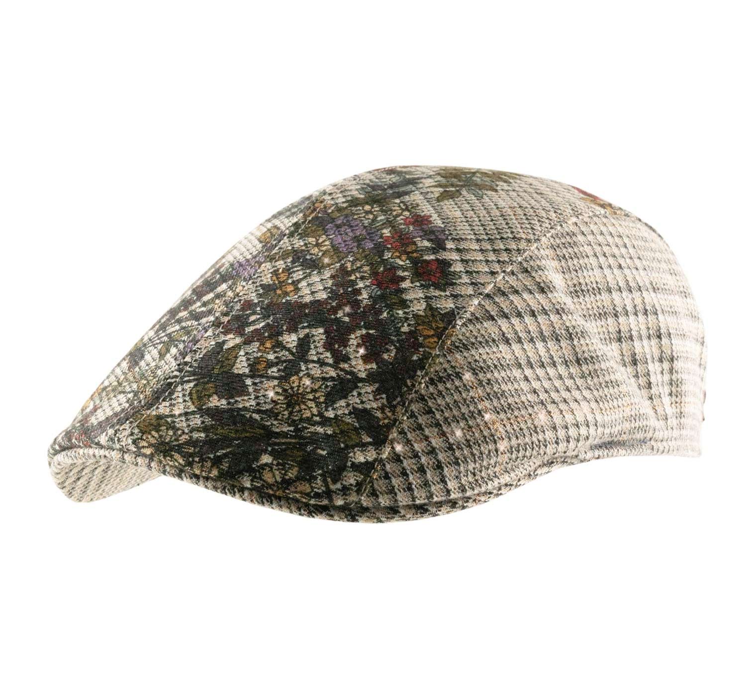 Casquette fleurie