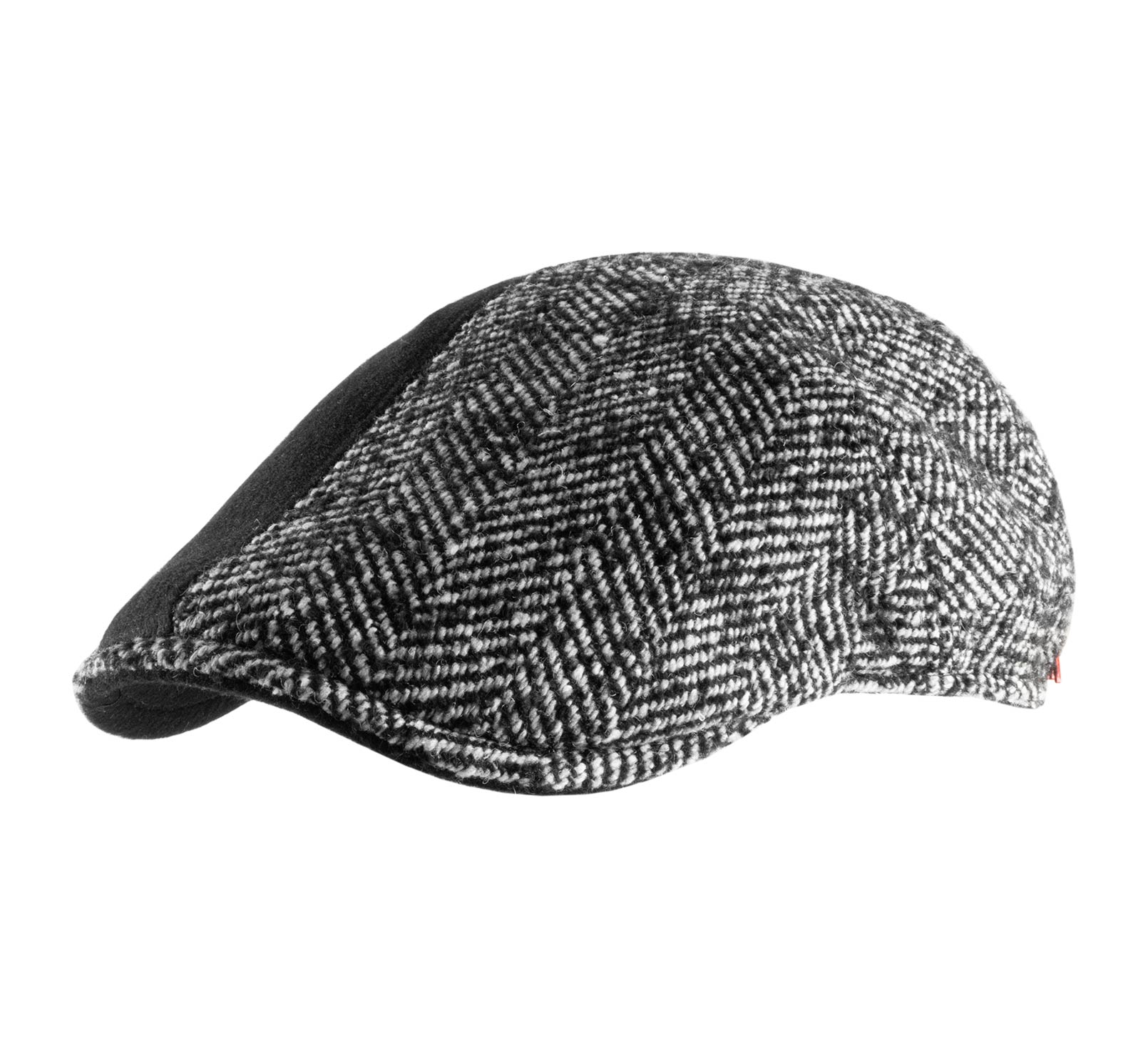 casquette laine patchwork