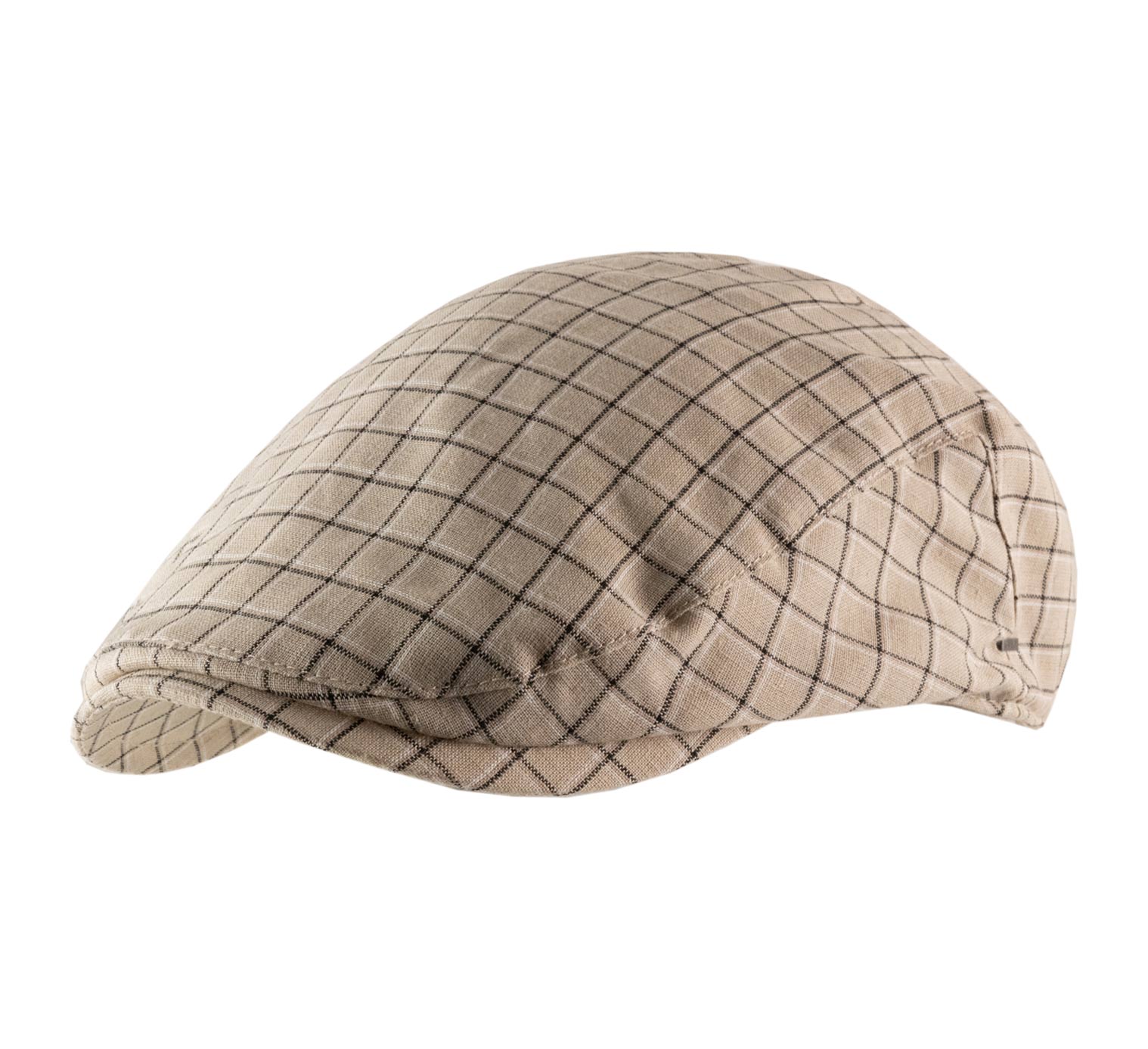 Casquette plate coton