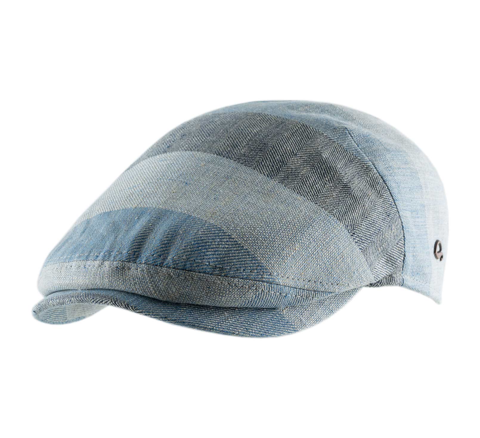 Casquette plate en lin