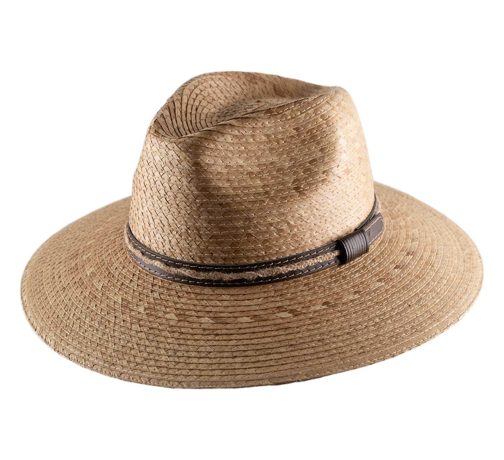 Chapeau de paille large