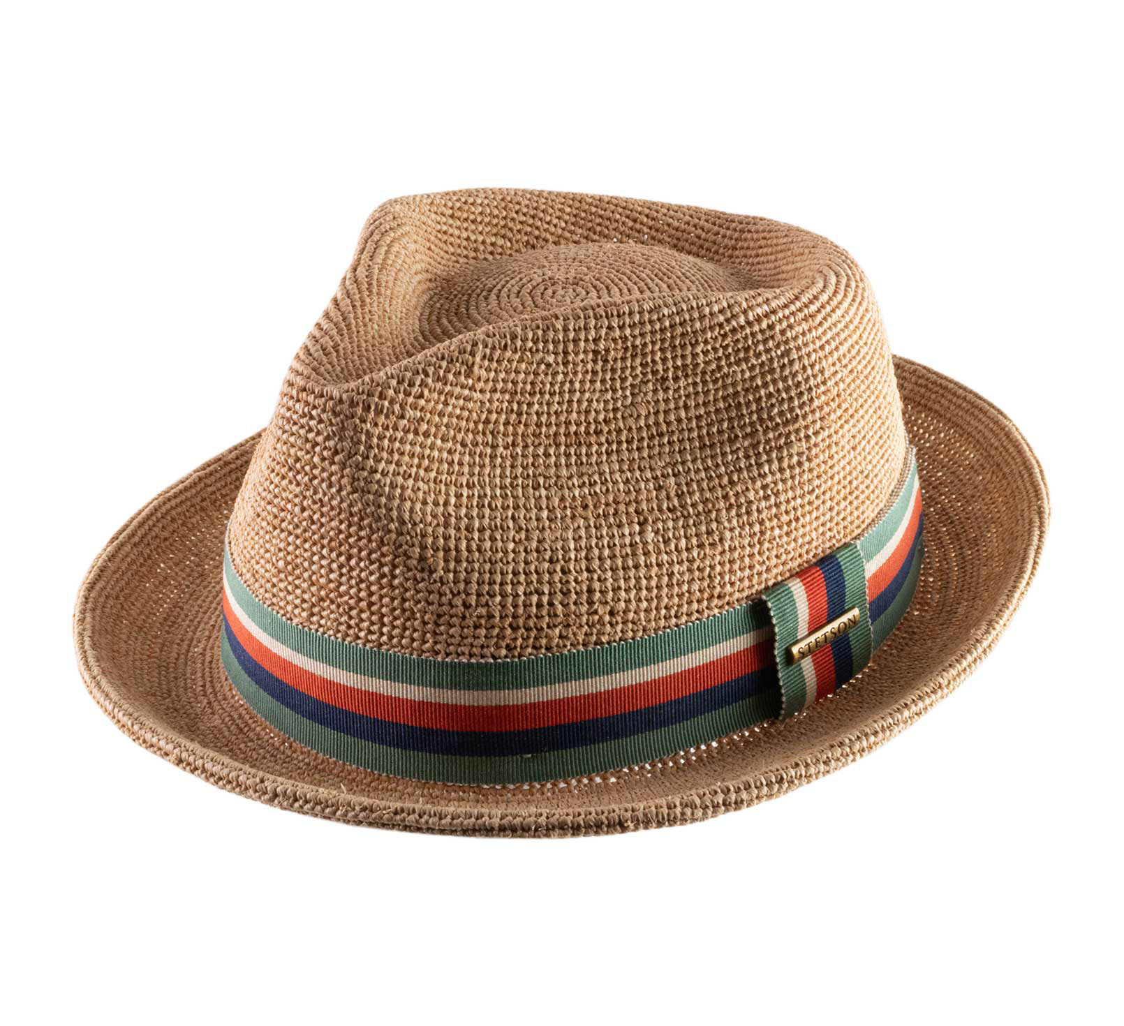 chapeau player raphia naturelle