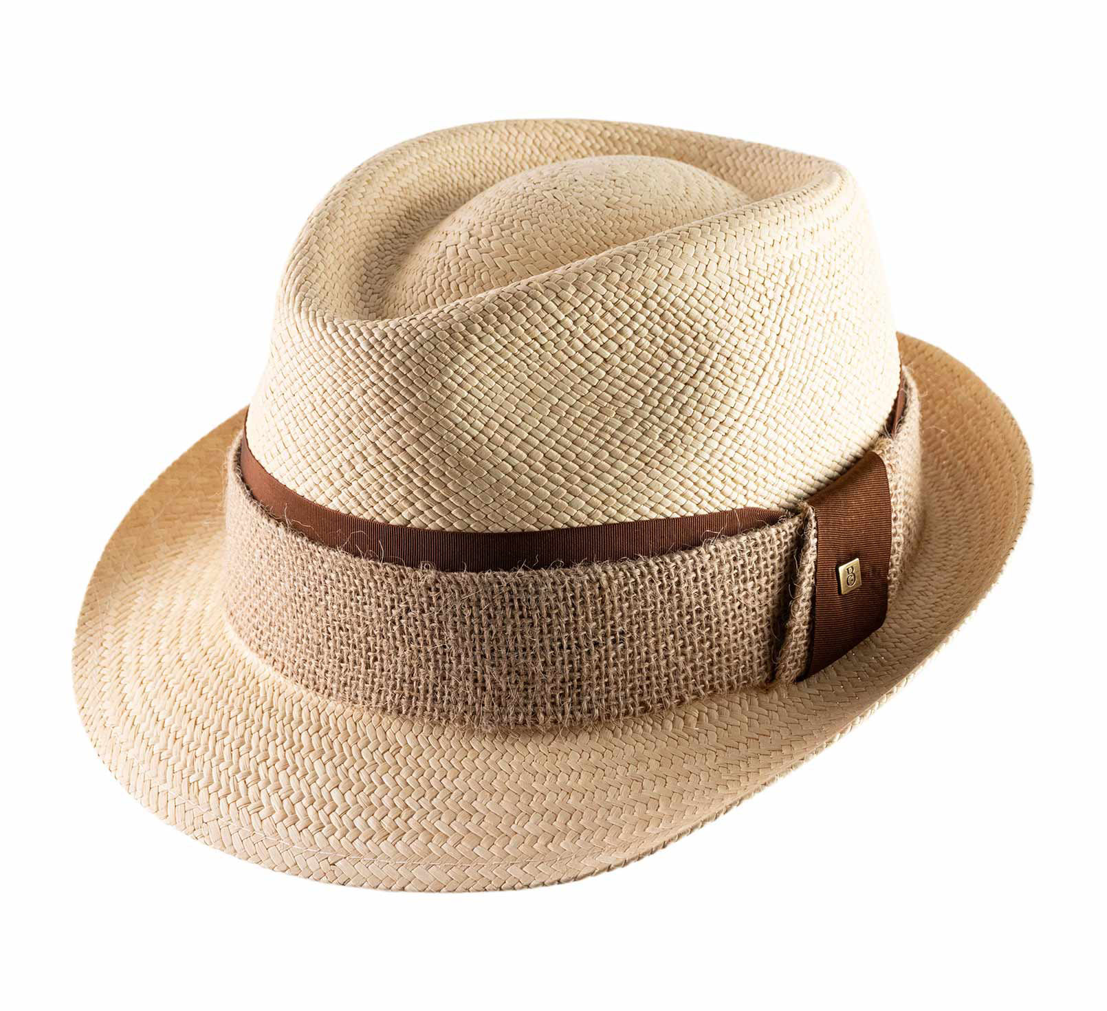 chapeau trilby naturel