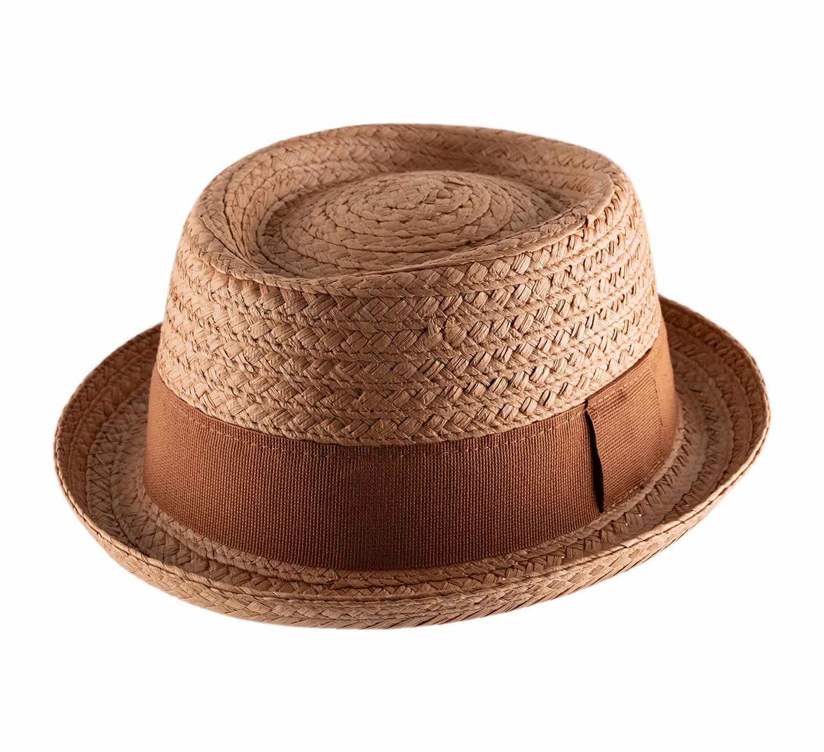 chapeau porkpie paille