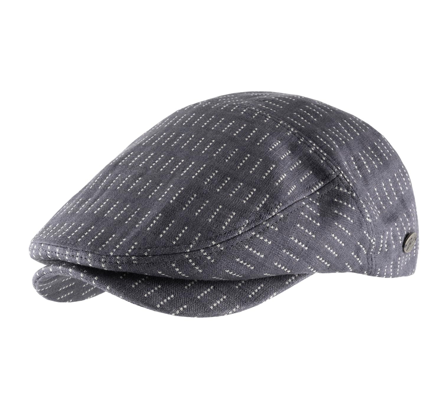 Casquette plate en lin