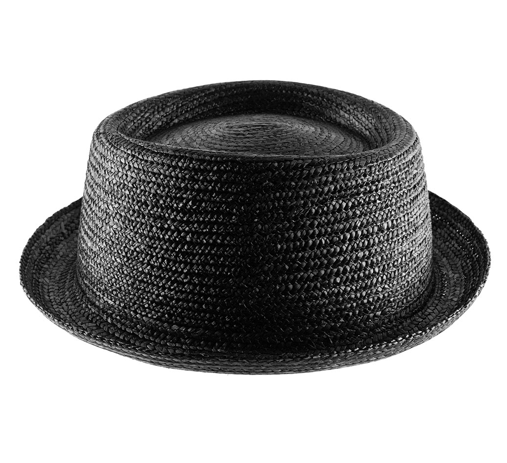 Chapeau porkpie paille sur mesure