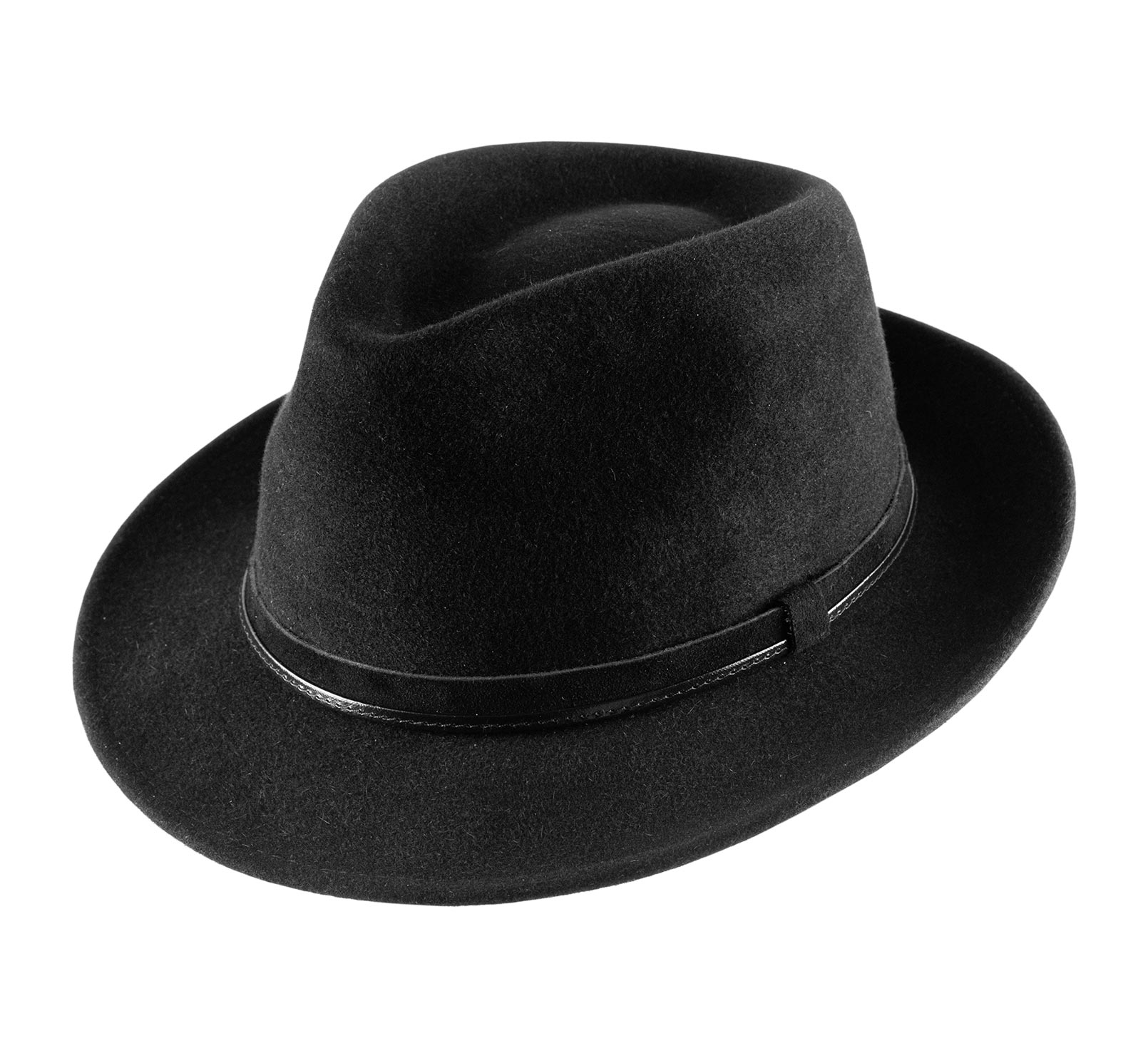 Chapeau trilby feutre