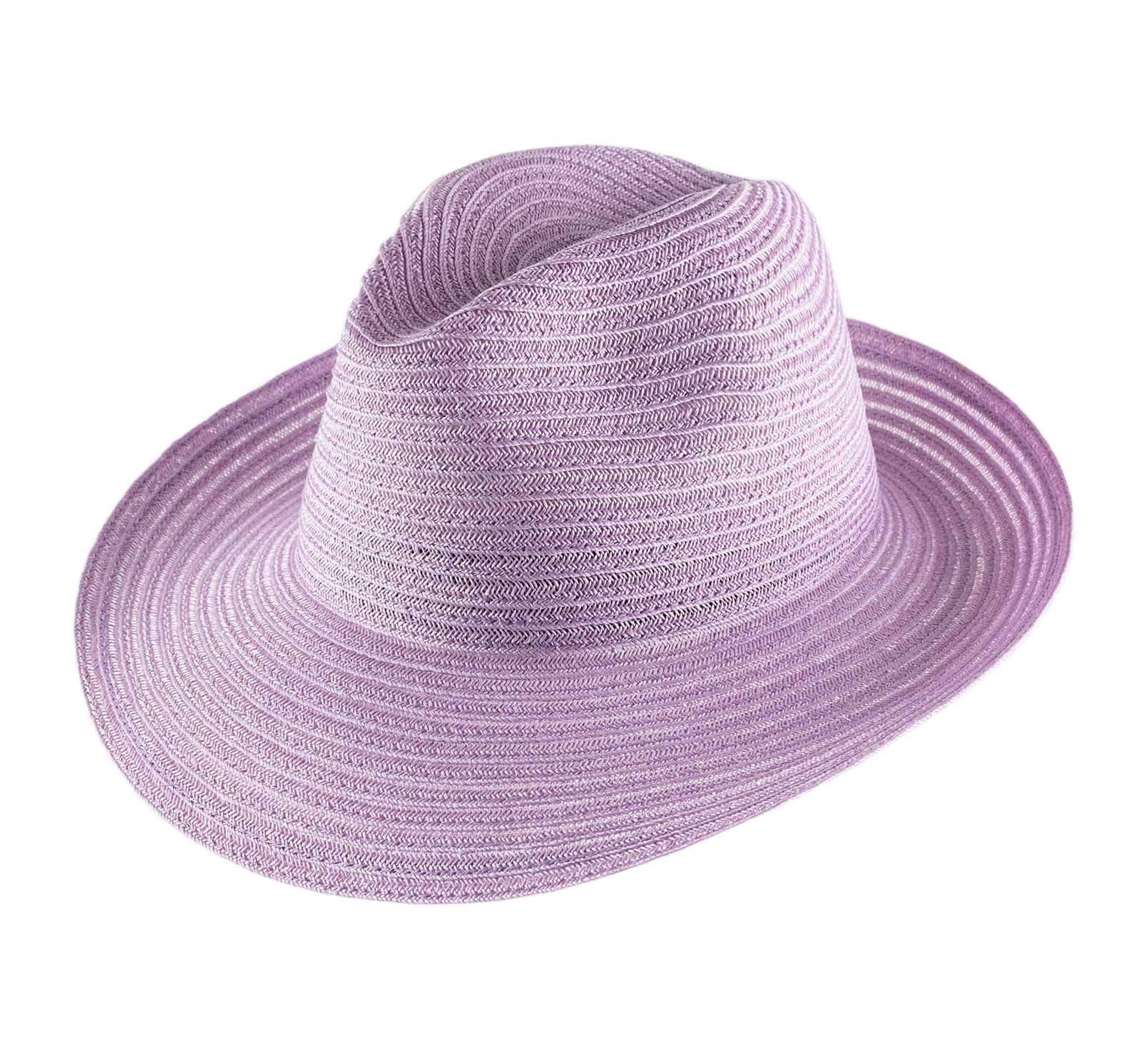 Chapeau fédora abaca