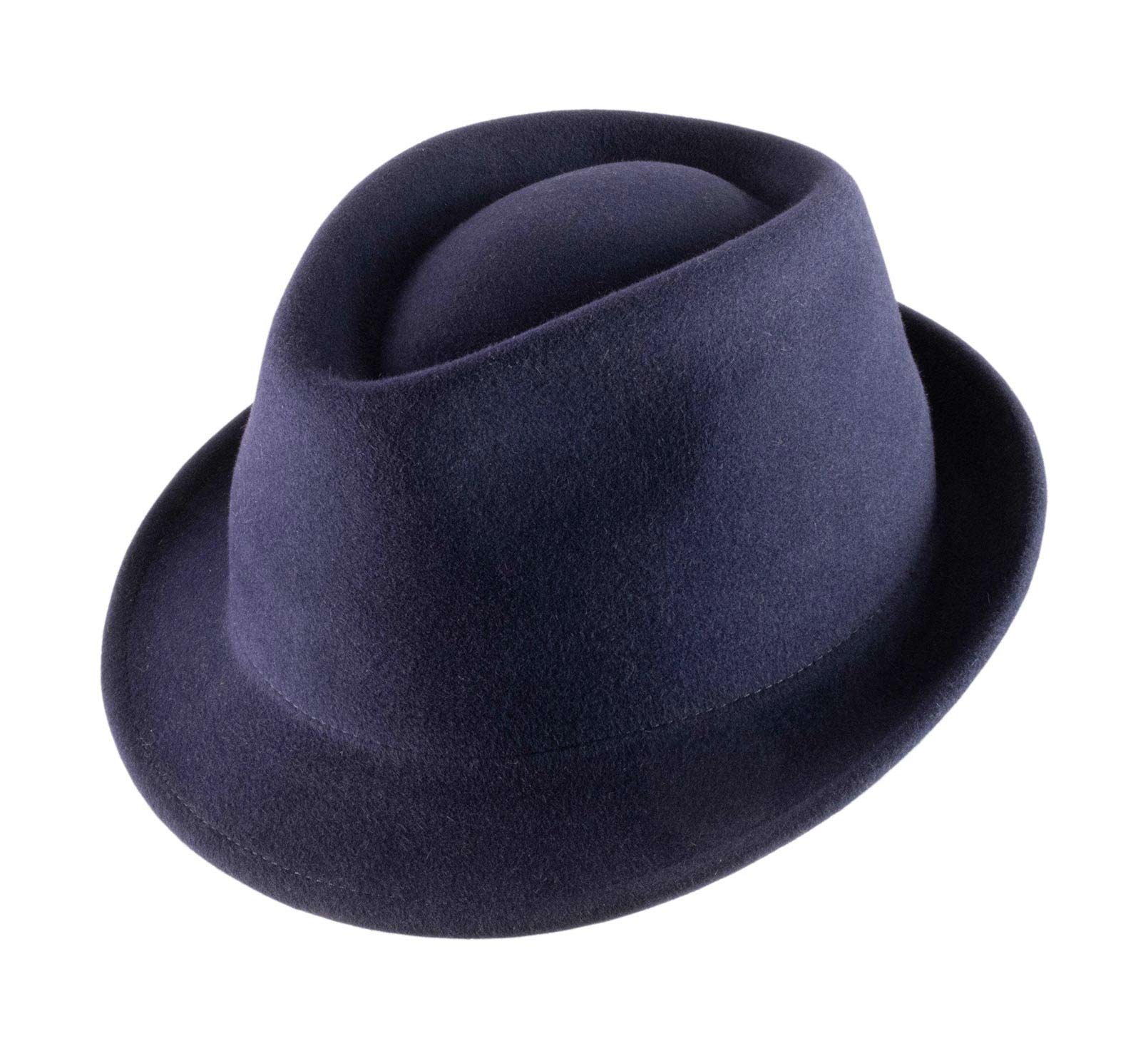 chapeau trilby feutre lapin