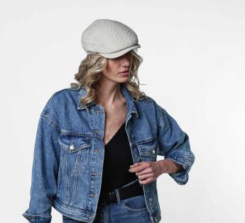 casquette plate coton lin Driver Heavy Twill