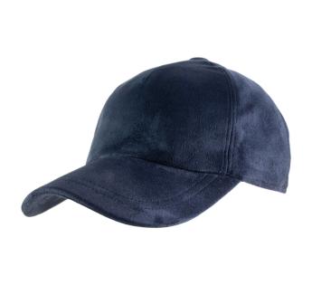 casquette cuir velours Classic Baseball Suedine