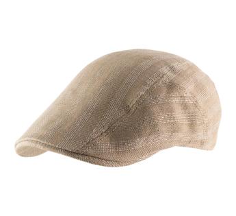 Ivy Cap Linen Stripe Stetson