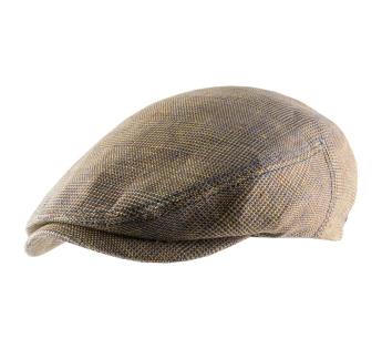 Casquette été Stetson Driver Cap Linen Glencheck