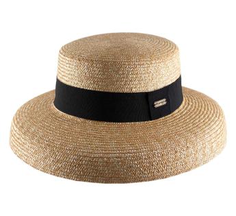Chapeau cloche paille Candida Tresse Fine
