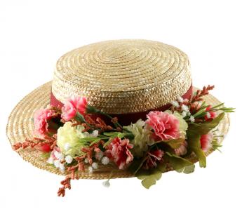 chapeau fleuri Blandice