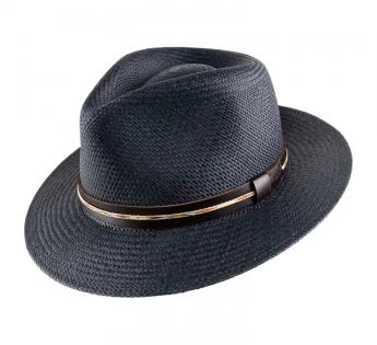 Chapeau panama bleu Stansfield