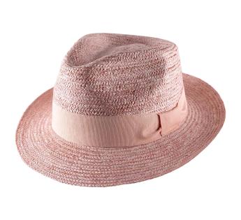 fedora paille fine Fino Fedora Paille