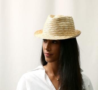 Trilby paille Nude Trilby Paille