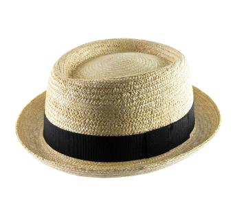 Chapeau porkpie paille fine Fino Porkpie Straw