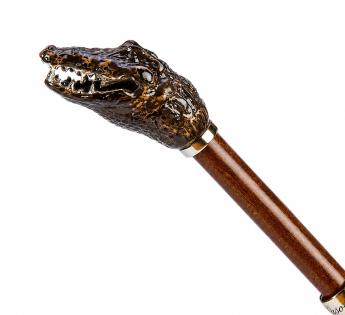 Parapluie homme luxe Camouflage Avec Crocodile