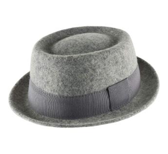 Chapeau Porkpie Noir Classic Porkpie