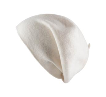 bonnet long Woollen Roll Upp Beret