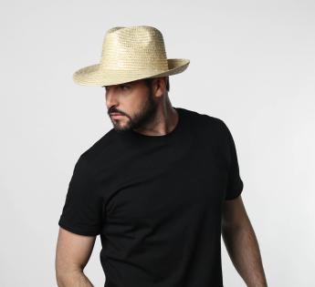 chapeau paille Nude Fedora Paille