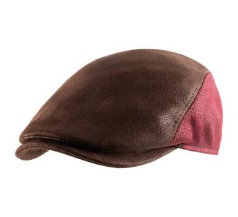 casquette cuir imitation Oswald