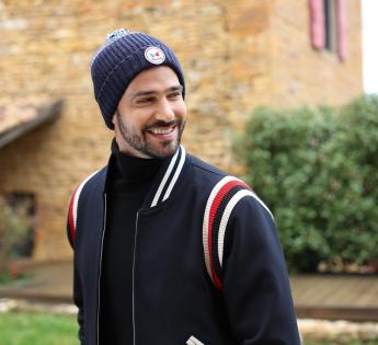 bonnet chaud pompon Lespi