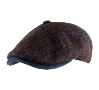 Casquette plate tweed Florentin