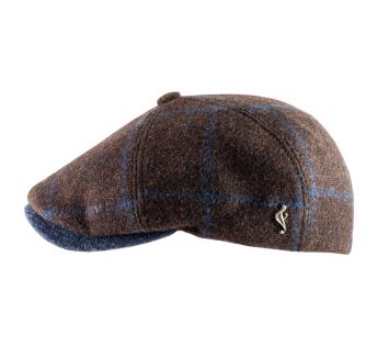 Casquette plate tweed Florentin