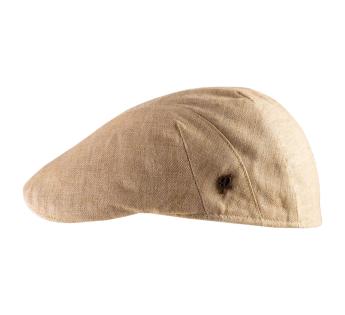 casquette bec de canard lin Oberon