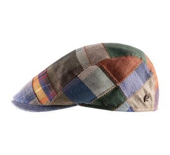 casquette patchwork lin Caspian