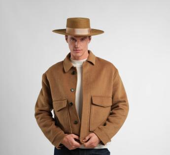 chapeau grand bords feutre Zacharias