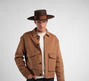 chapeau grand bords feutre Zacharias