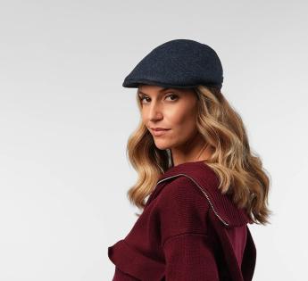 Casquette plate laine Santino
