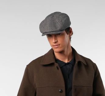 casquette beret Stetson Shetland Herringbone