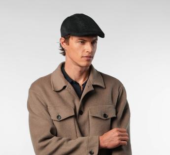 casquette plate velours Maffeo