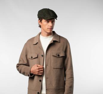 Casquette laine Stetson Hatteras Dark Paisley Flat Cap