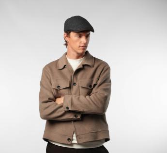 Casquette plate laine Santino