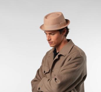 Chapeau Porkpie Noir Classic Porkpie