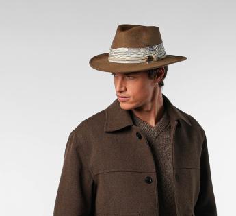 Chapeau vintage vieilli Stéphane