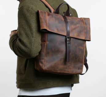 sac a dos cuir Voyage